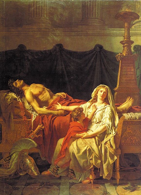 David, Jacques-Louis (1748-1825) - Andromaque au chevet dHector.JPG